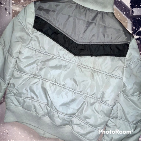 REFUGE Puffer Jacket w/ BANANA REPUBLIC Wool Scarf, Detachable Fur Hood, Wmn's M - Picture 12 of 16